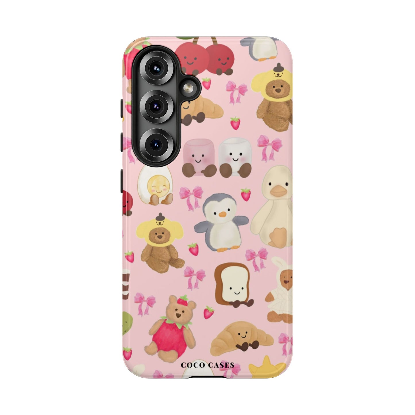 Pink Teddy Samsung Case