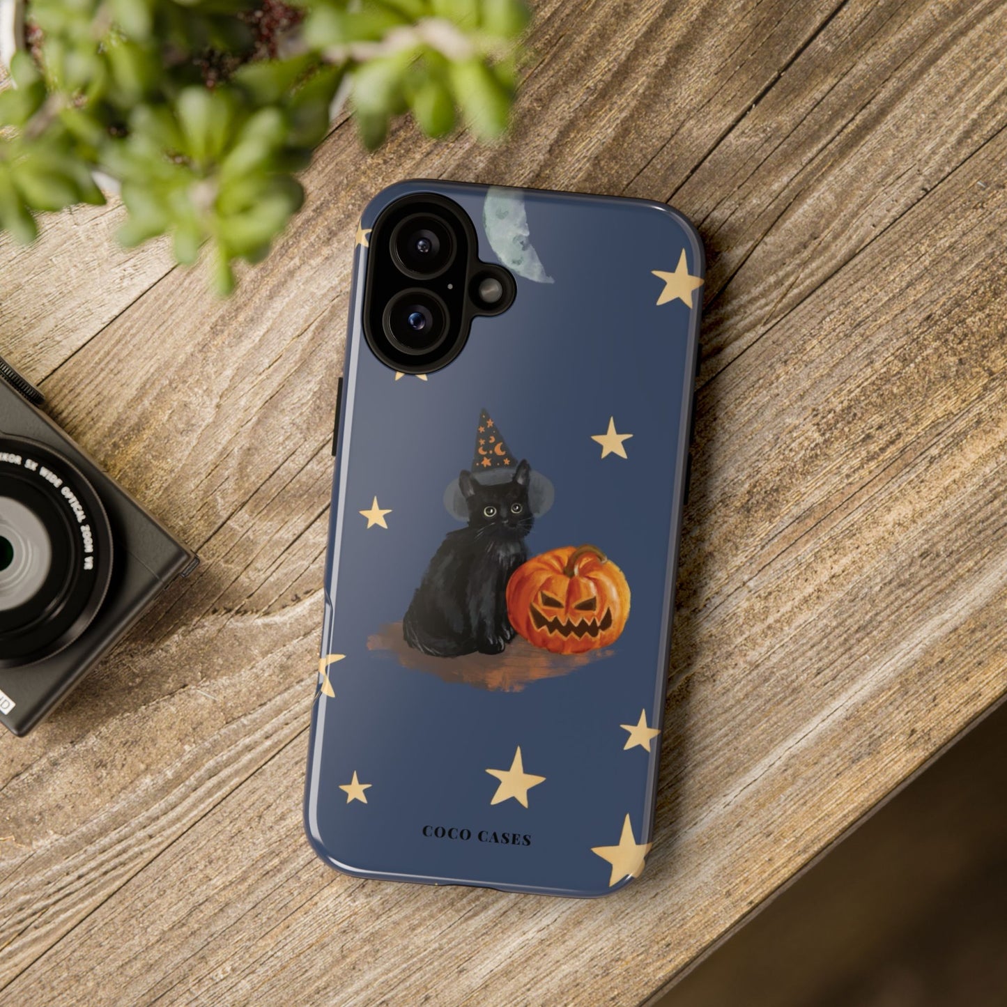 Black Cat iPhone Case