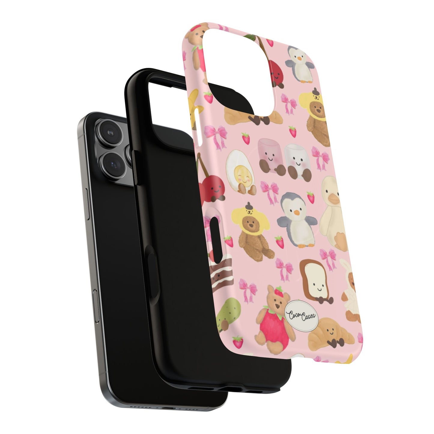 Strawberry Teddies Magsafe iPhone Case