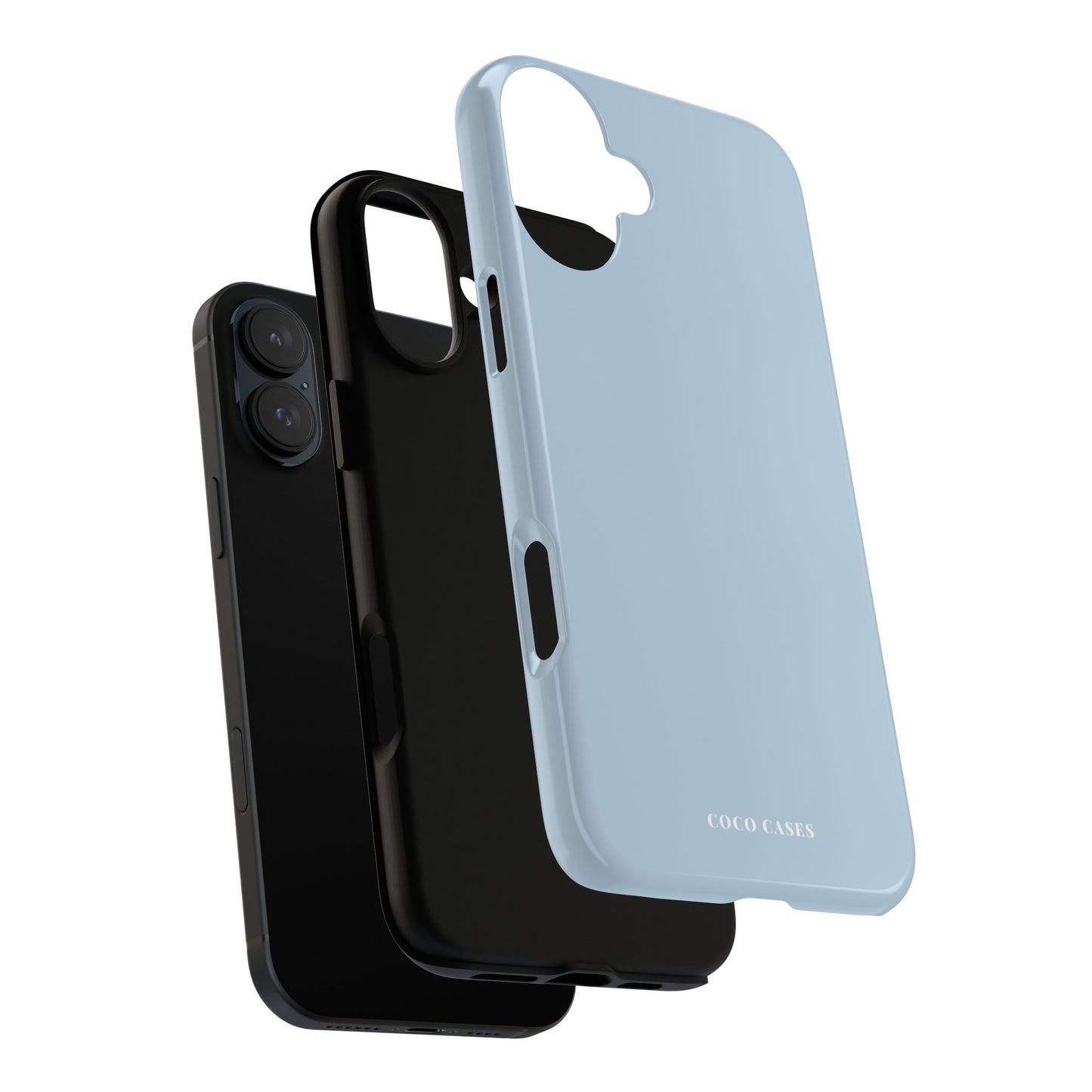 Burnt Blue iPhone Case