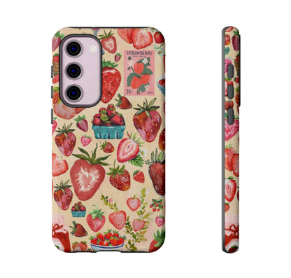 Strawberry Season Samsung Case