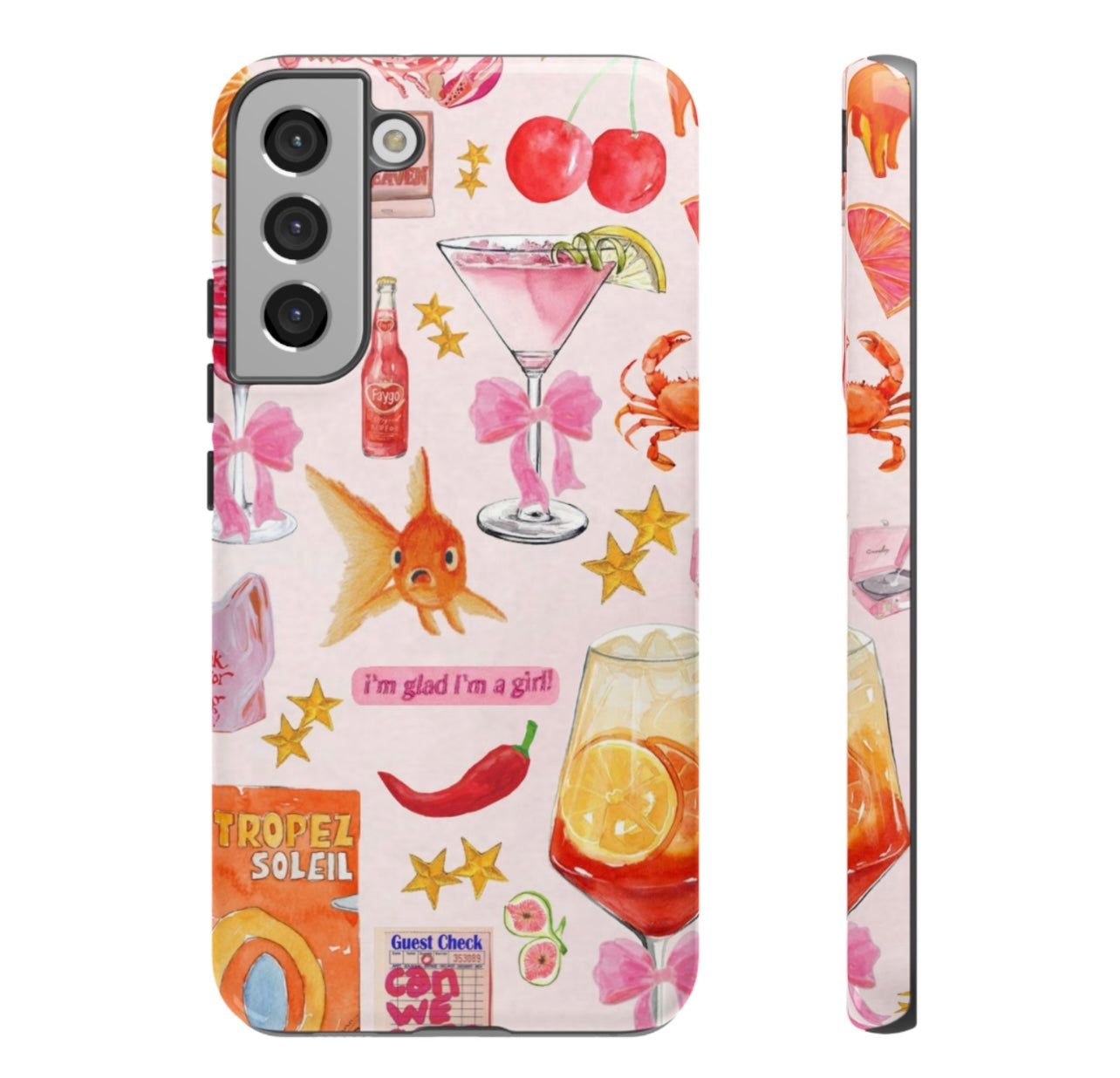 I'm glad I'm a girl Samsung Case