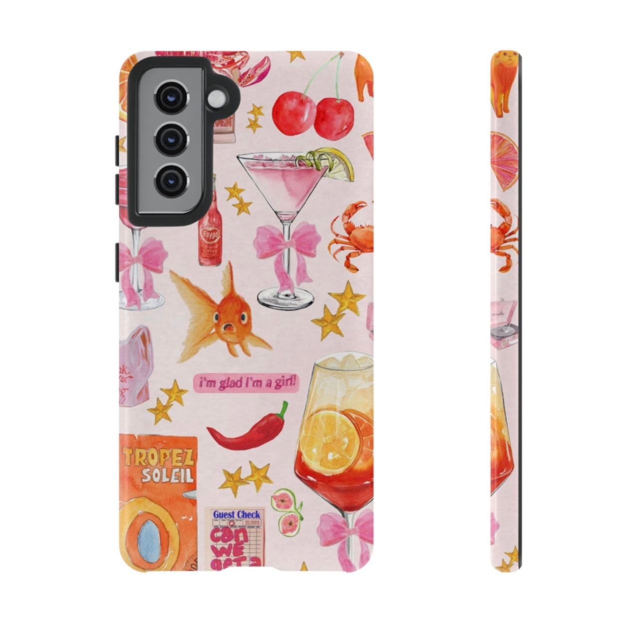 I'm glad I'm a girl Samsung Case