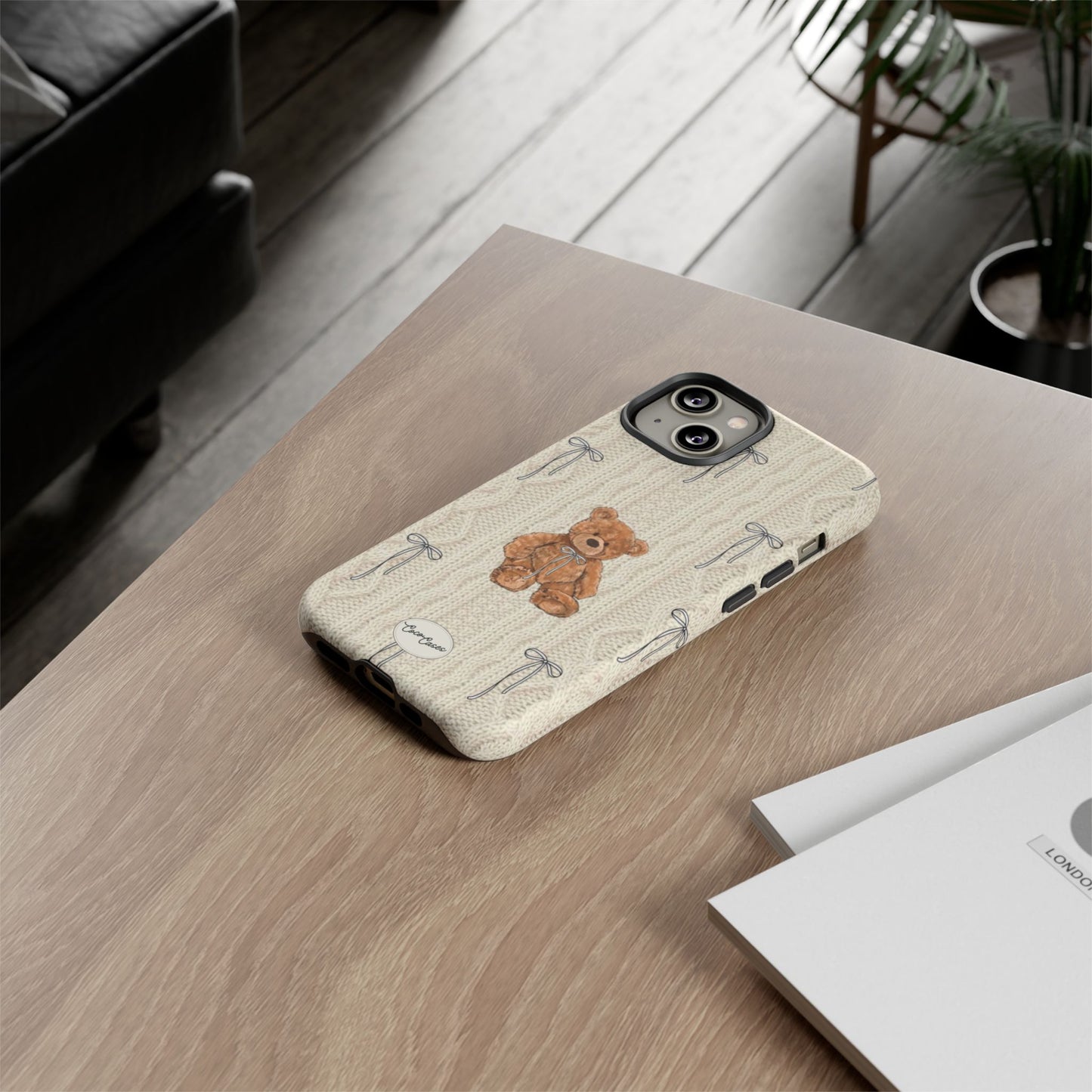 Little Bow Bear iPhone Case