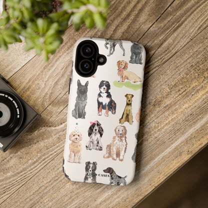 Puppy Party iPhone Case