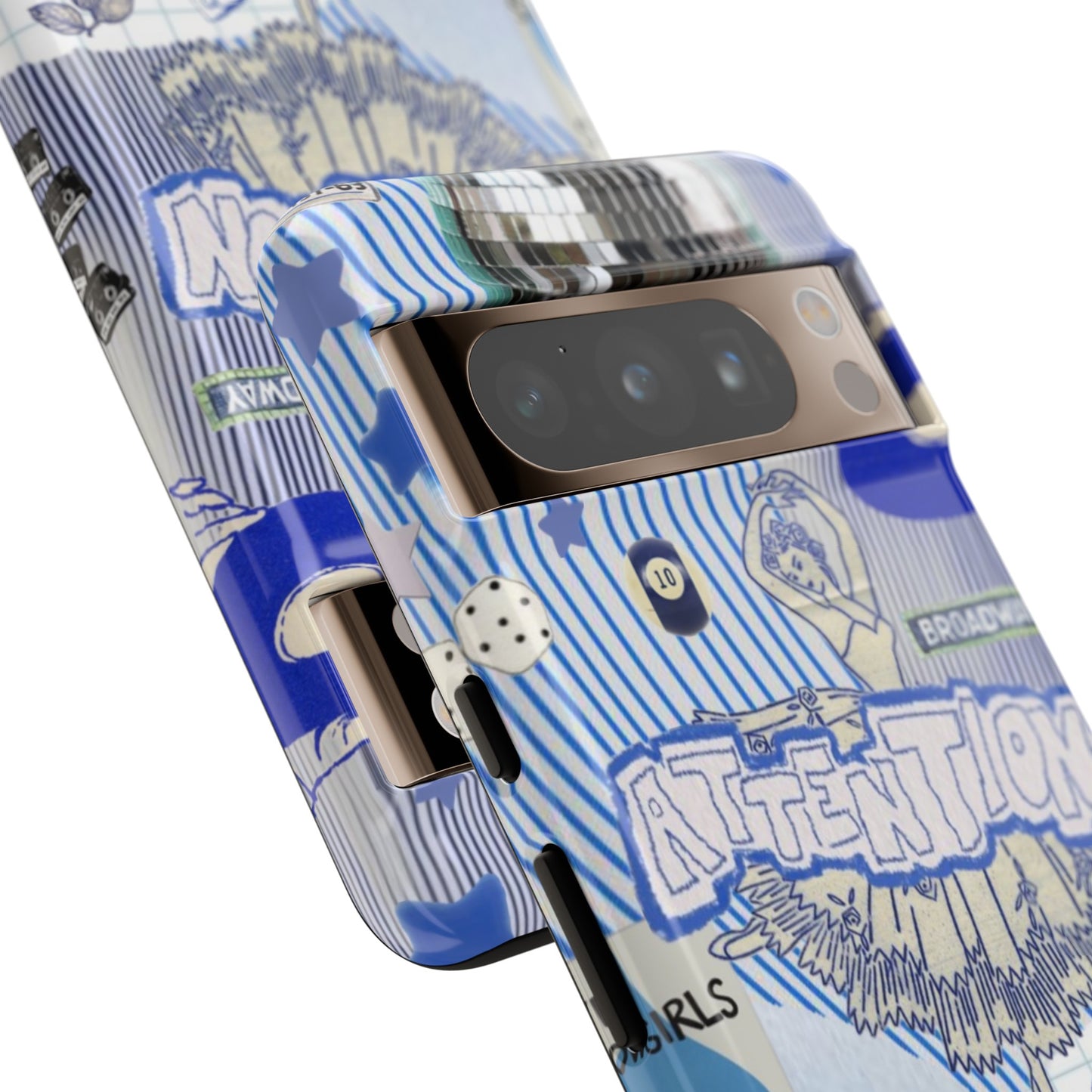 Attention Blues Google Pixel Case