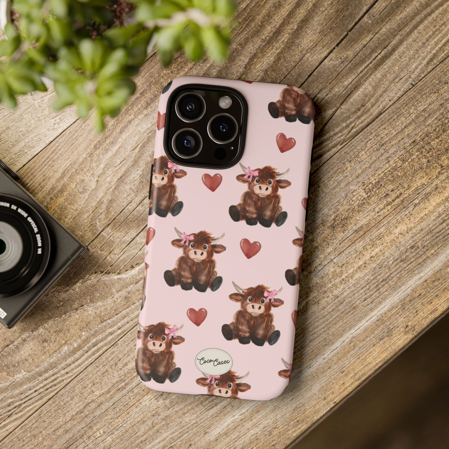 Highland Hearts iPhone Case