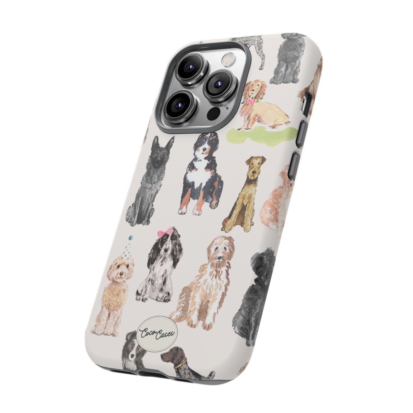 Puppy Party iPhone Case