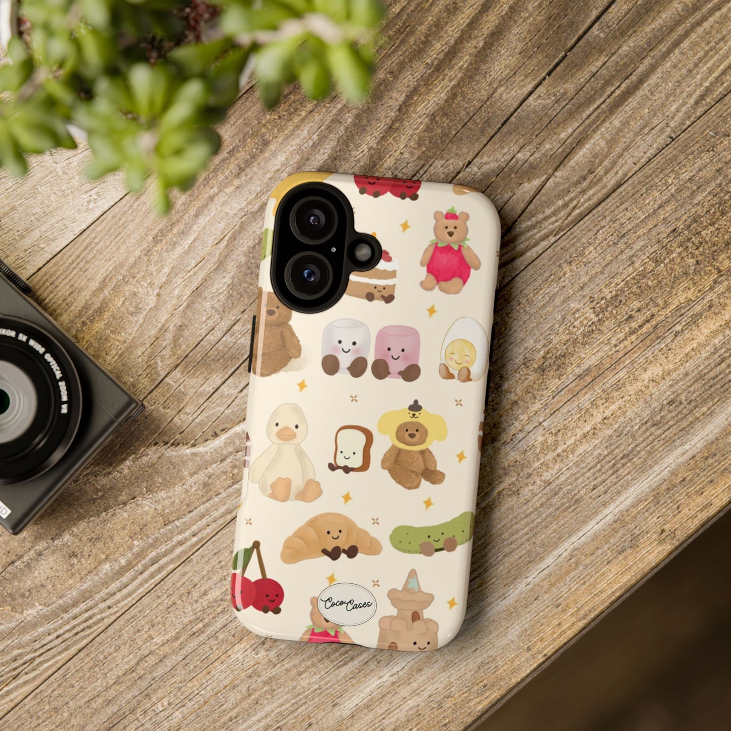 Teddy Chaos iPhone Case