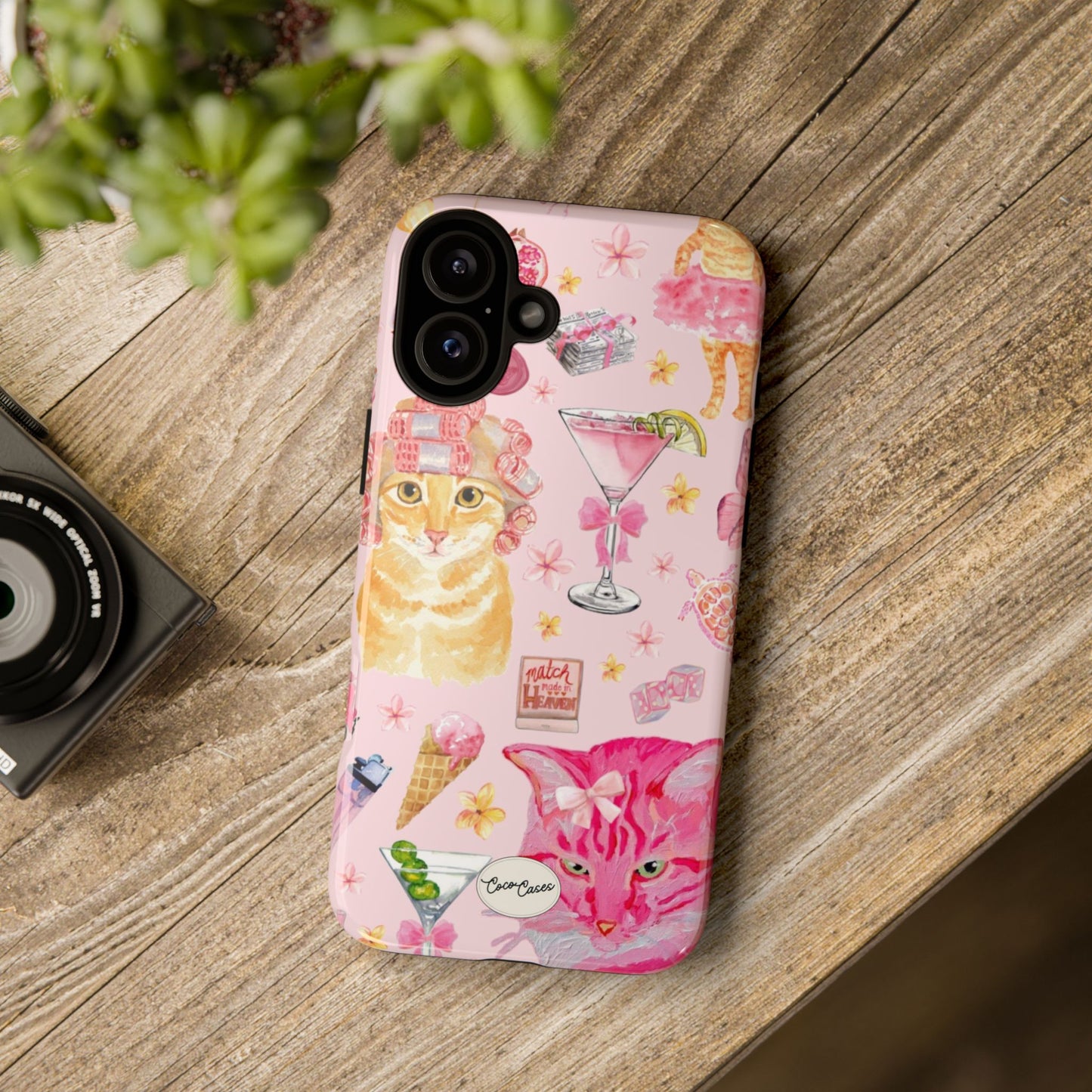 Cat Clutter iPhone Case