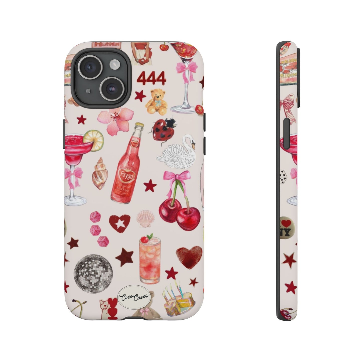 Pink Clutter iPhone Case