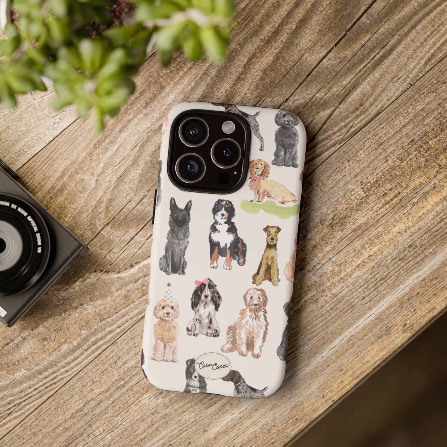 Puppy Party iPhone Case