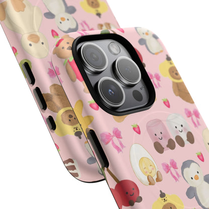 Strawberry Teddies Magsafe iPhone Case
