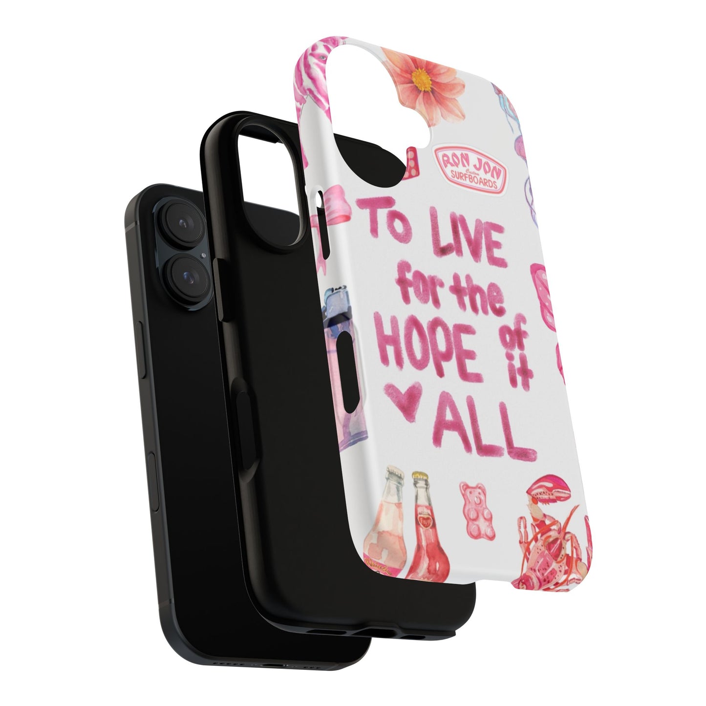 to live for the hope of it all iPhone Case