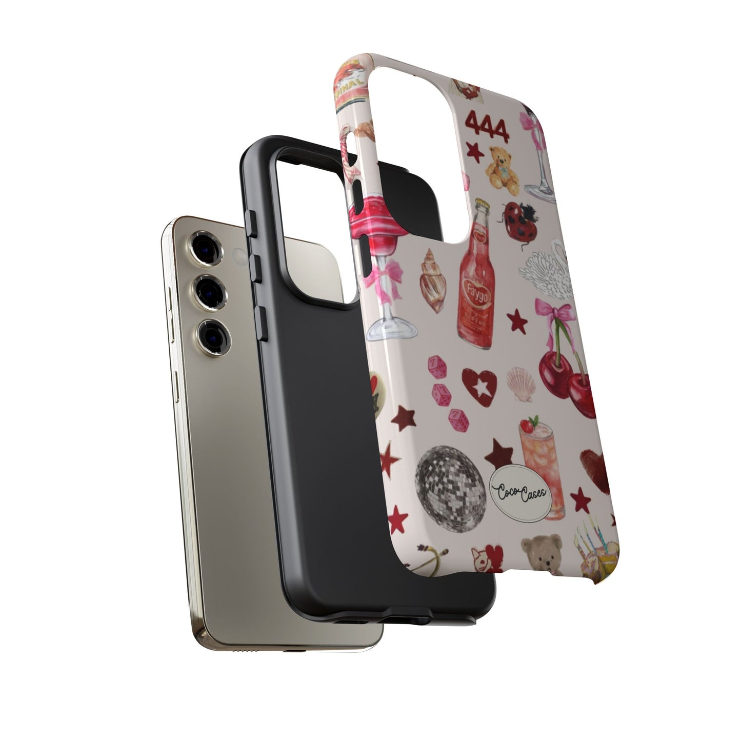 Pink Clutter Samsung Case