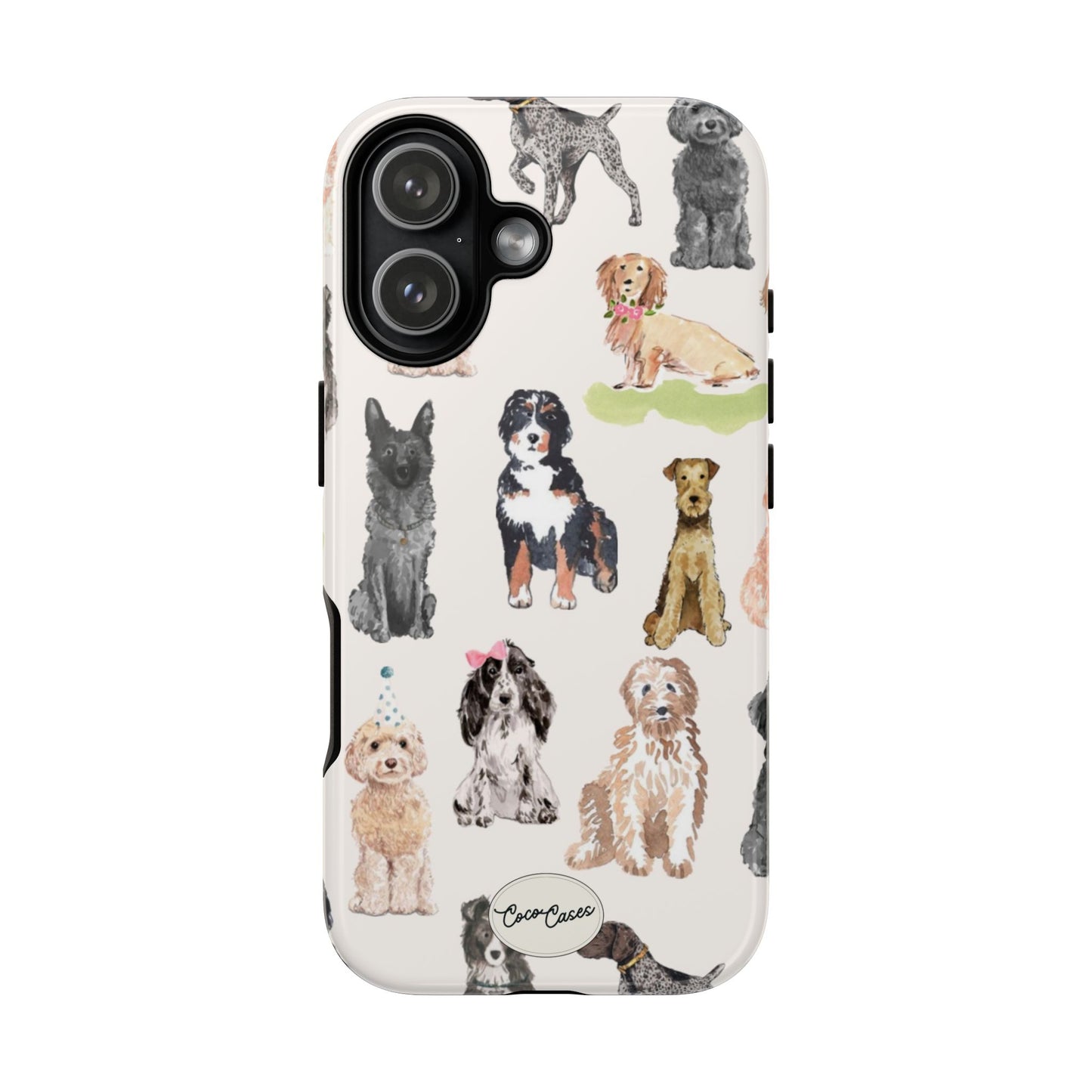 Puppy Party iPhone Case
