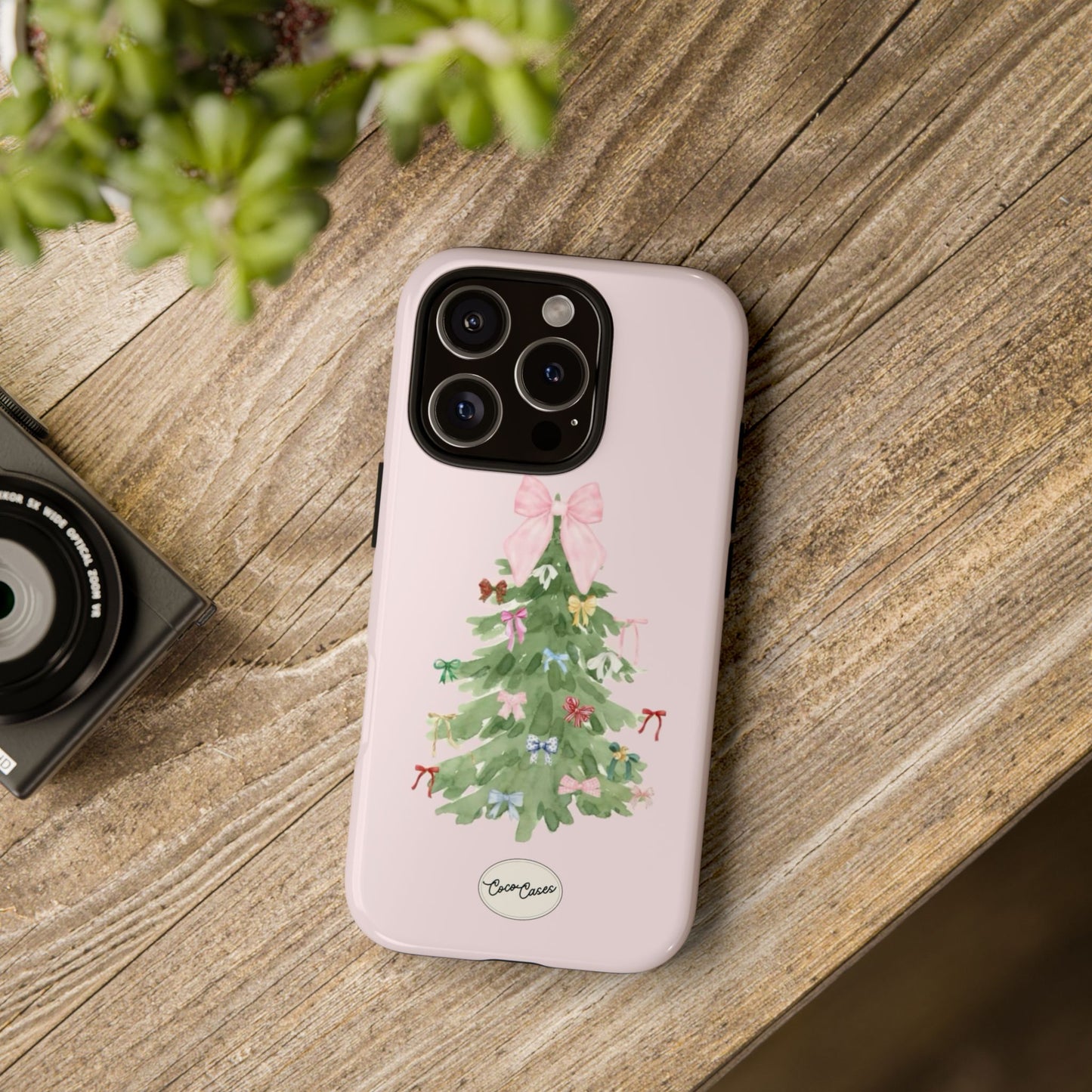Blush & Pine iPhone Case