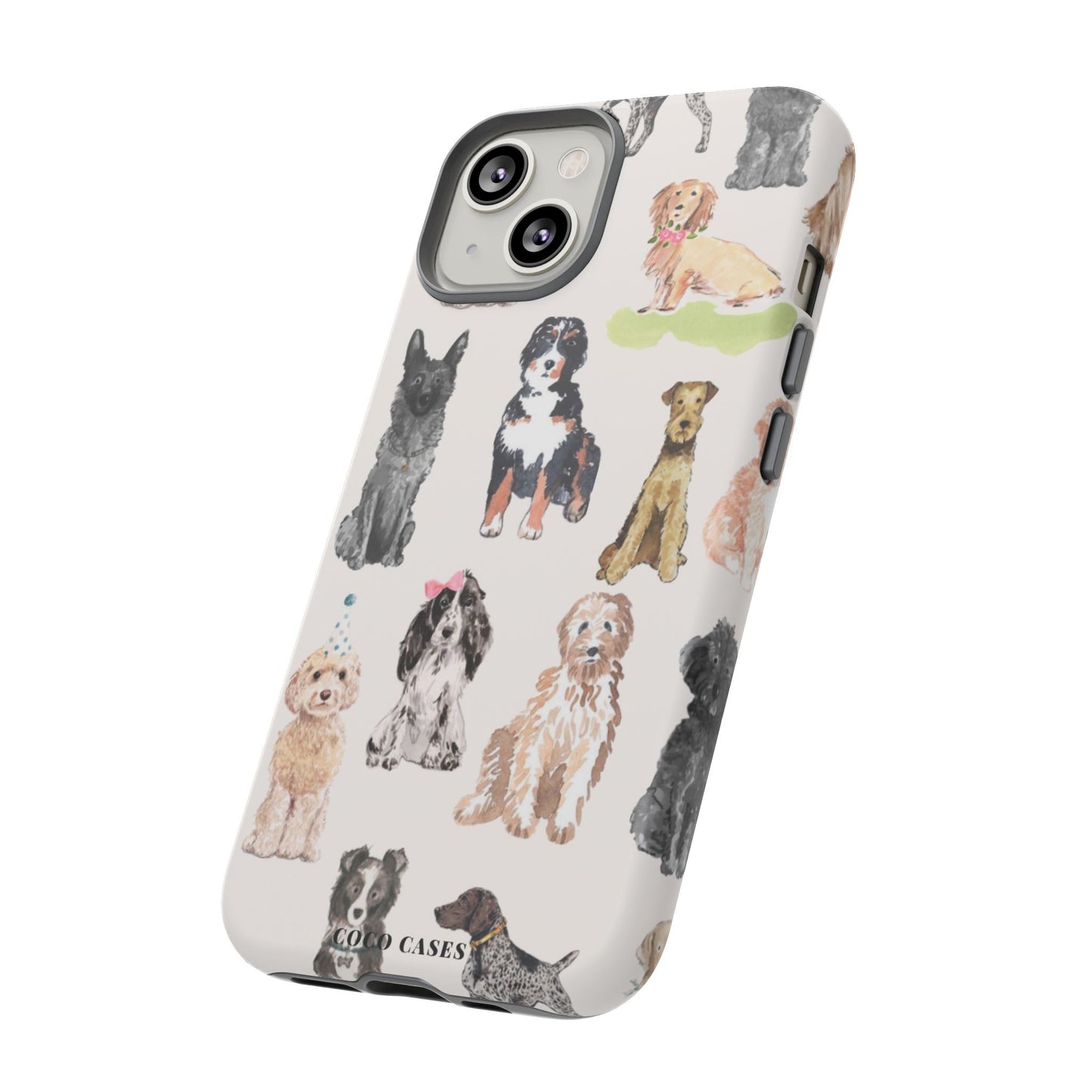 Puppy Party iPhone Case