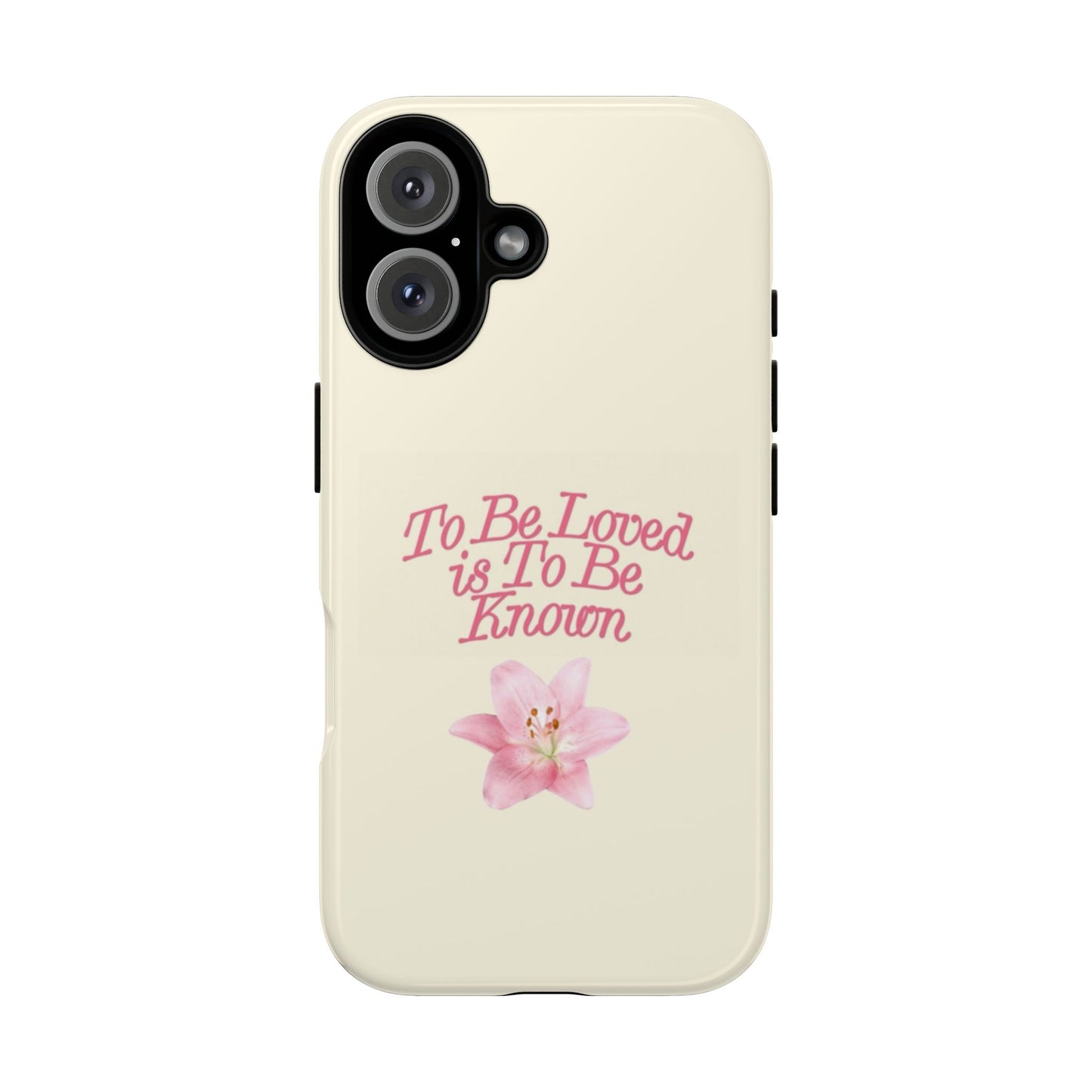 to be loved iPhone Case