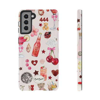 Pink Clutter Samsung Case