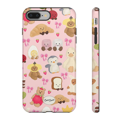 Strawberry Teddies iPhone Case