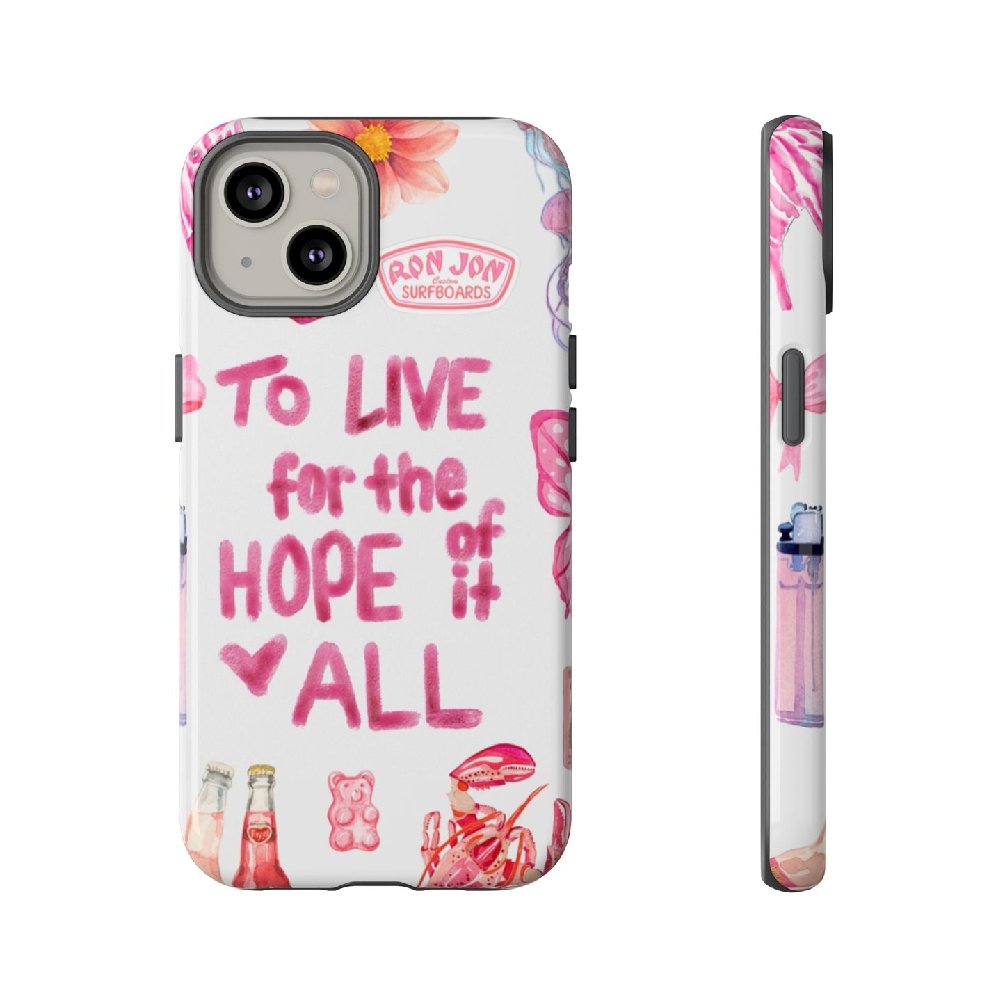 to live for the hope of it all iPhone Case