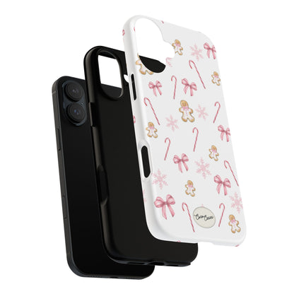 Pink Christmas iPhone Case