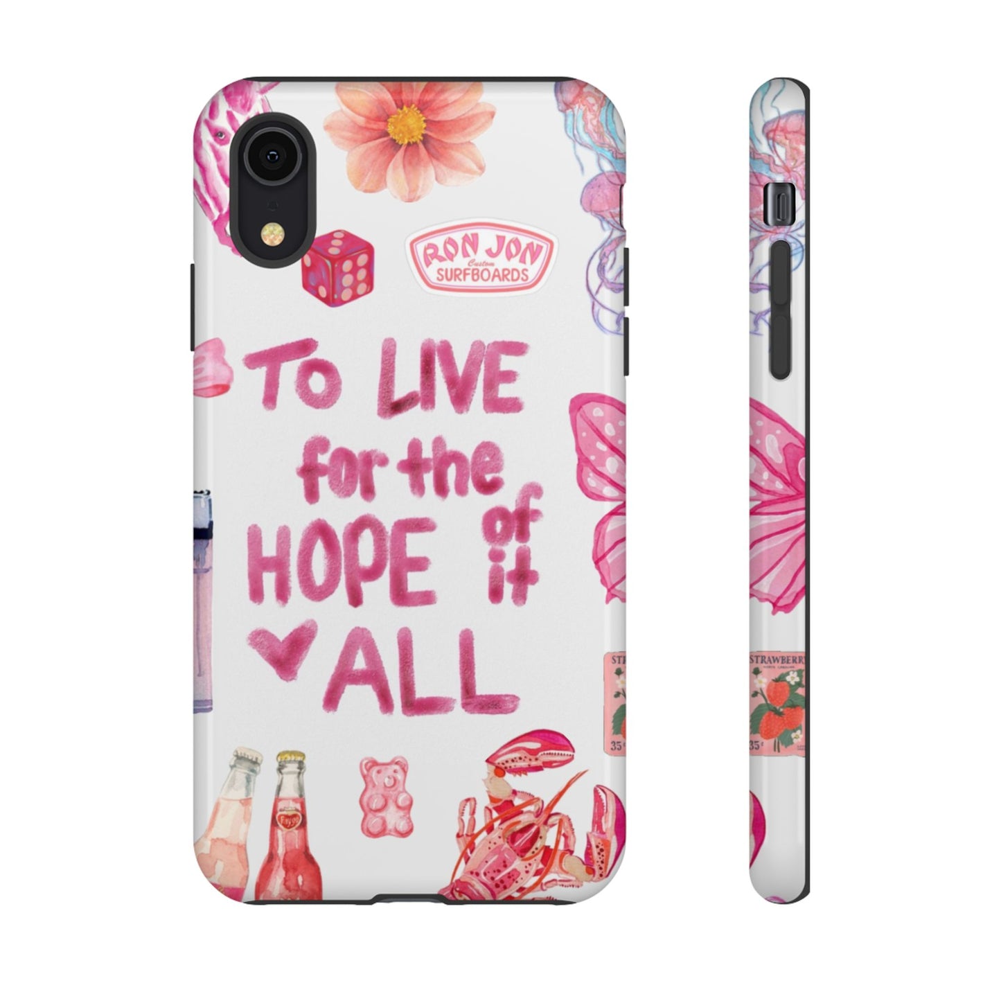 to live for the hope of it all iPhone Case