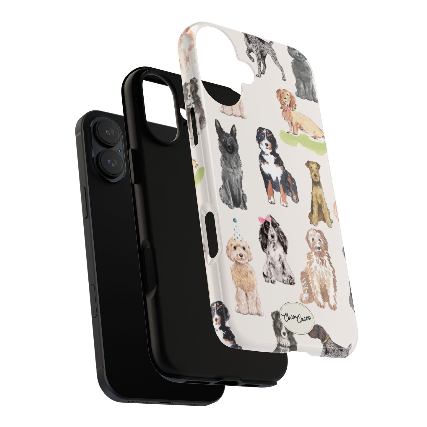 Puppy Party iPhone Case