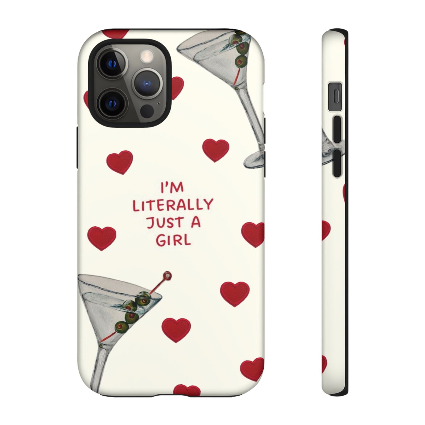 Literally A Girl iPhone Case