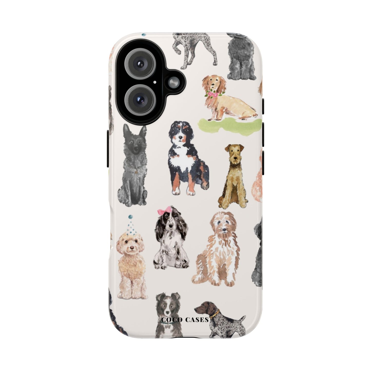 Puppy Party iPhone Case