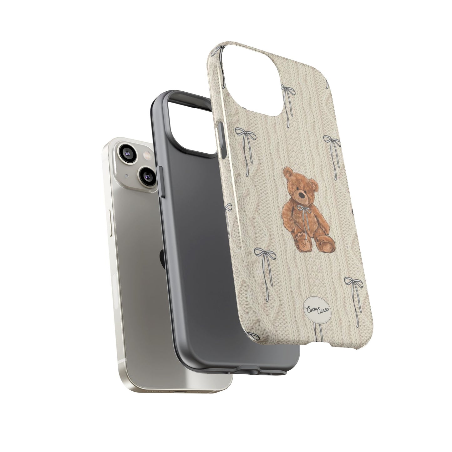 Little Bow Bear iPhone Case