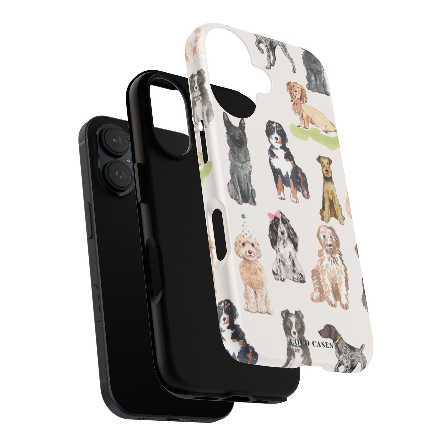 Puppy Party iPhone Case