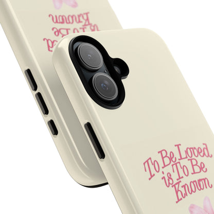 to be loved iPhone Case