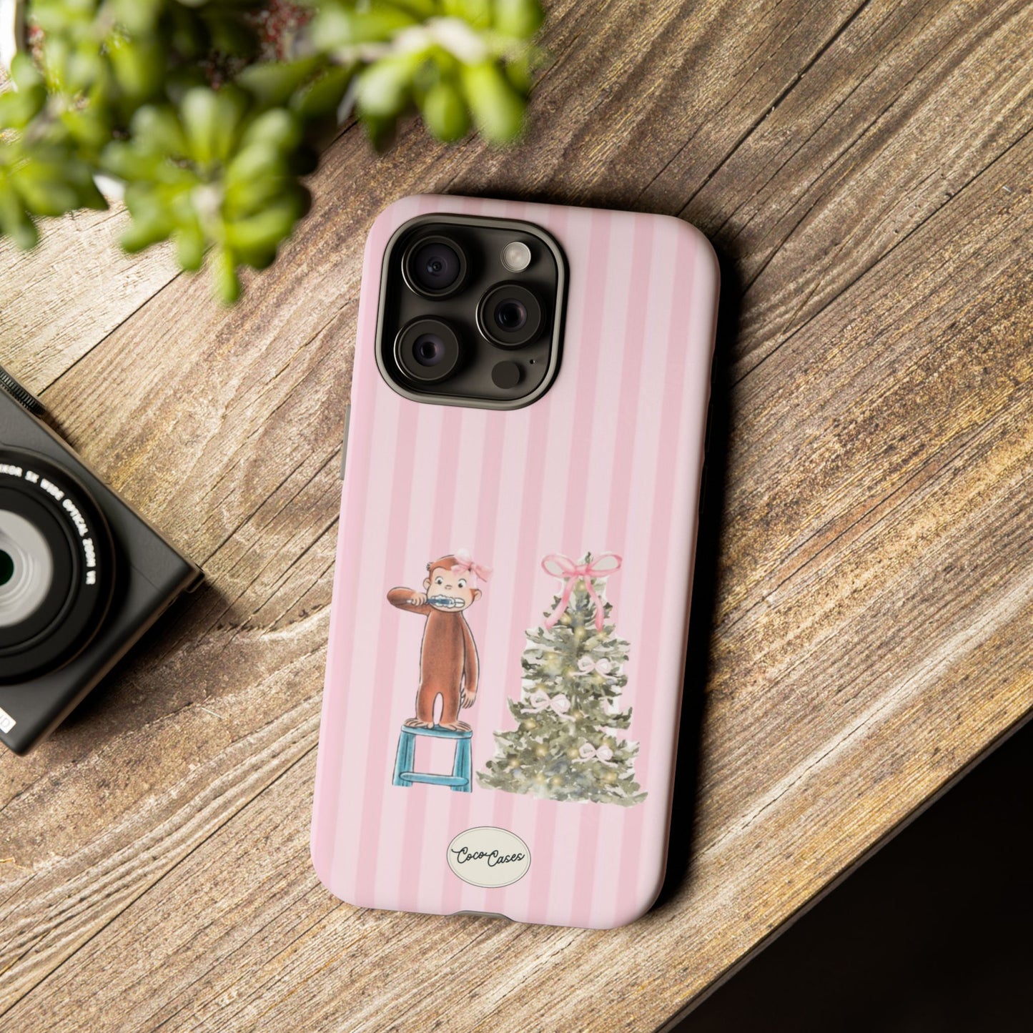 Curious Christmas iPhone Case