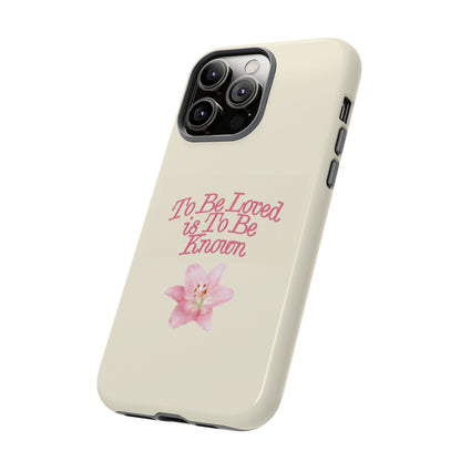 to be loved iPhone Case