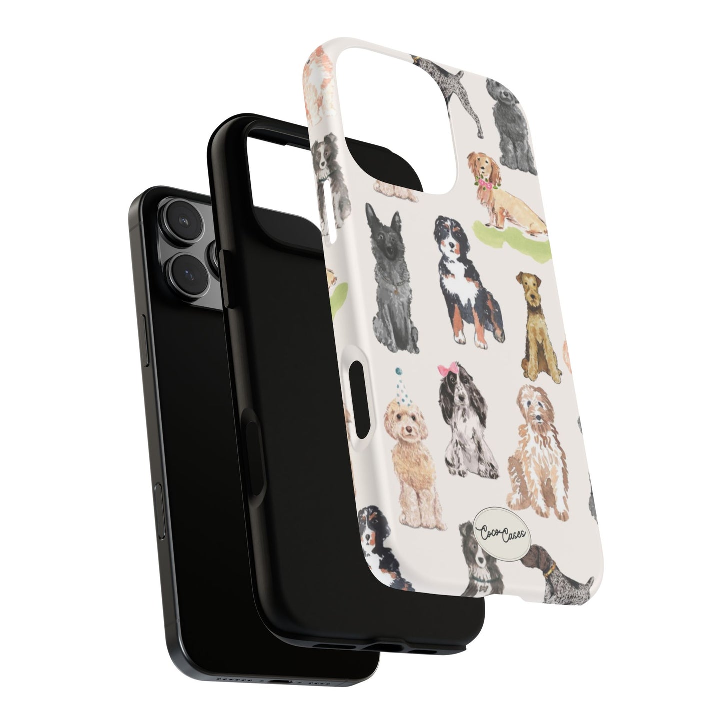 Puppy Party iPhone Case