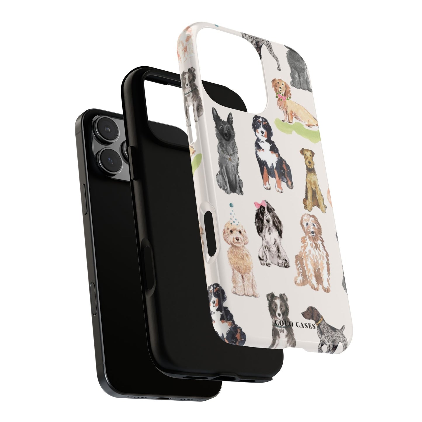 Puppy Party iPhone Case