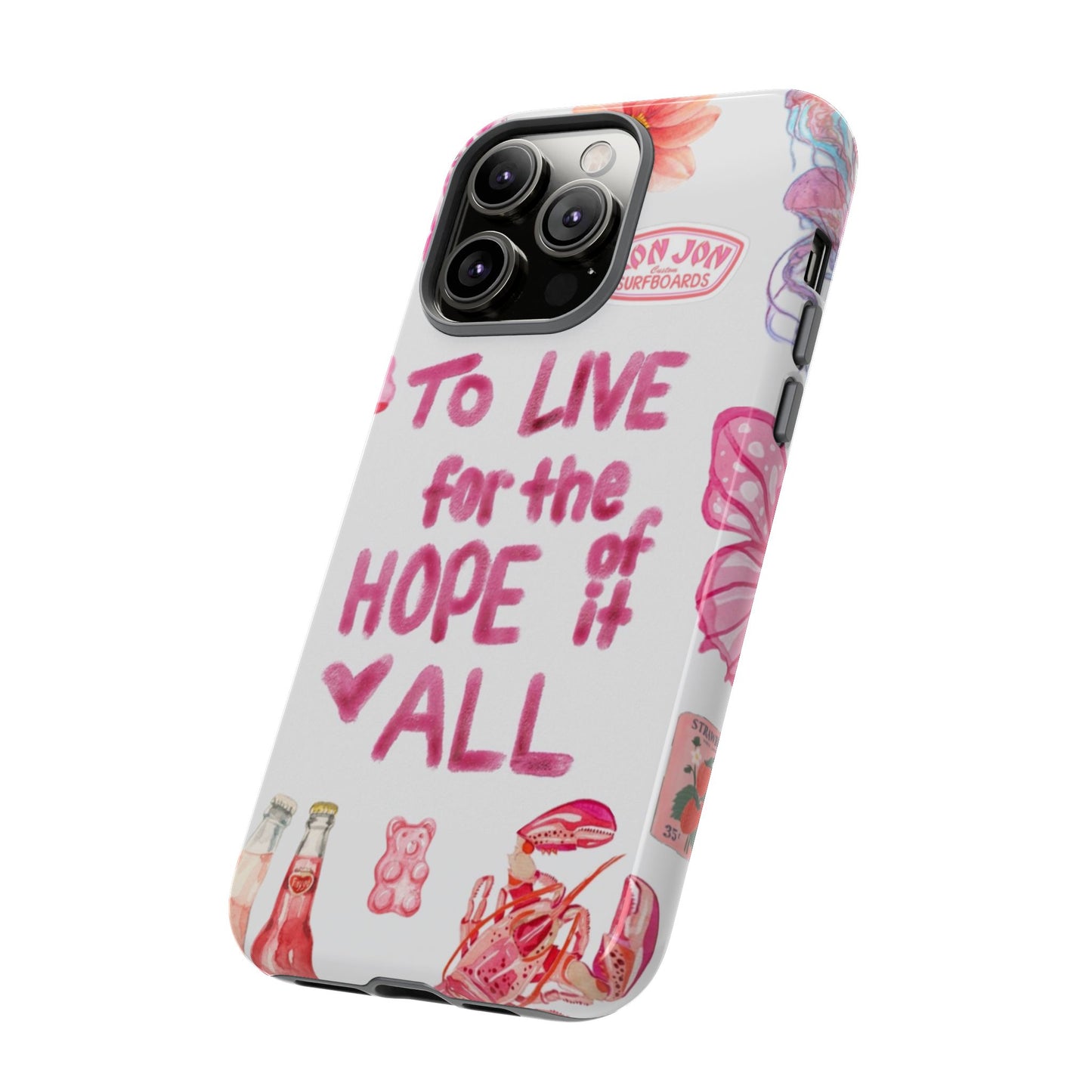 to live for the hope of it all iPhone Case