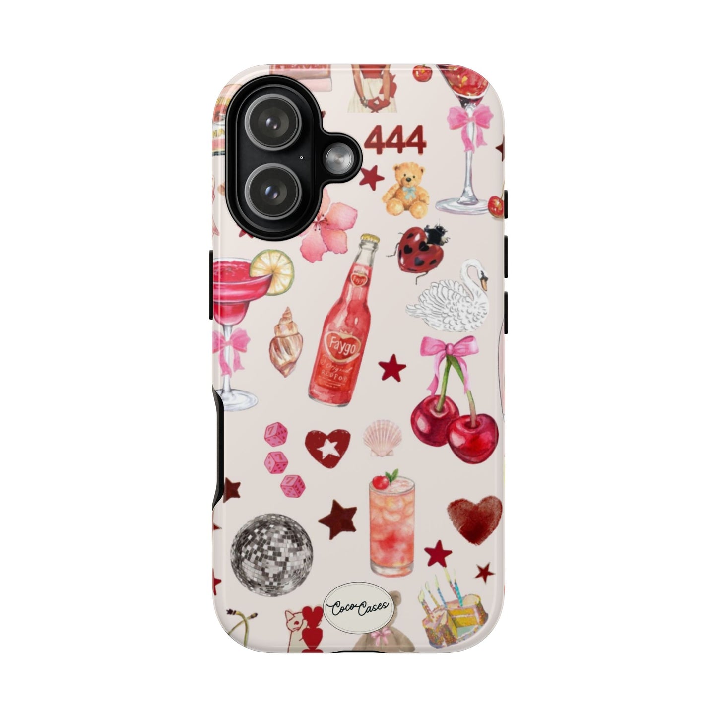 Pink Clutter iPhone Case