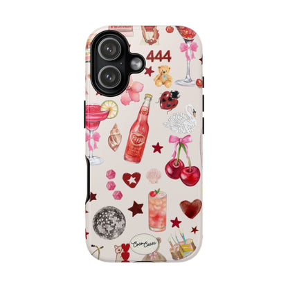 Pink Clutter iPhone Case