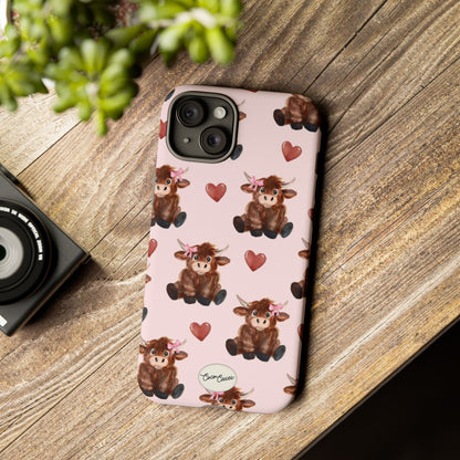 Highland Hearts iPhone Case