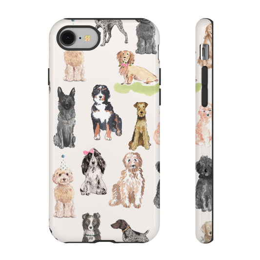 Puppy Party iPhone Case