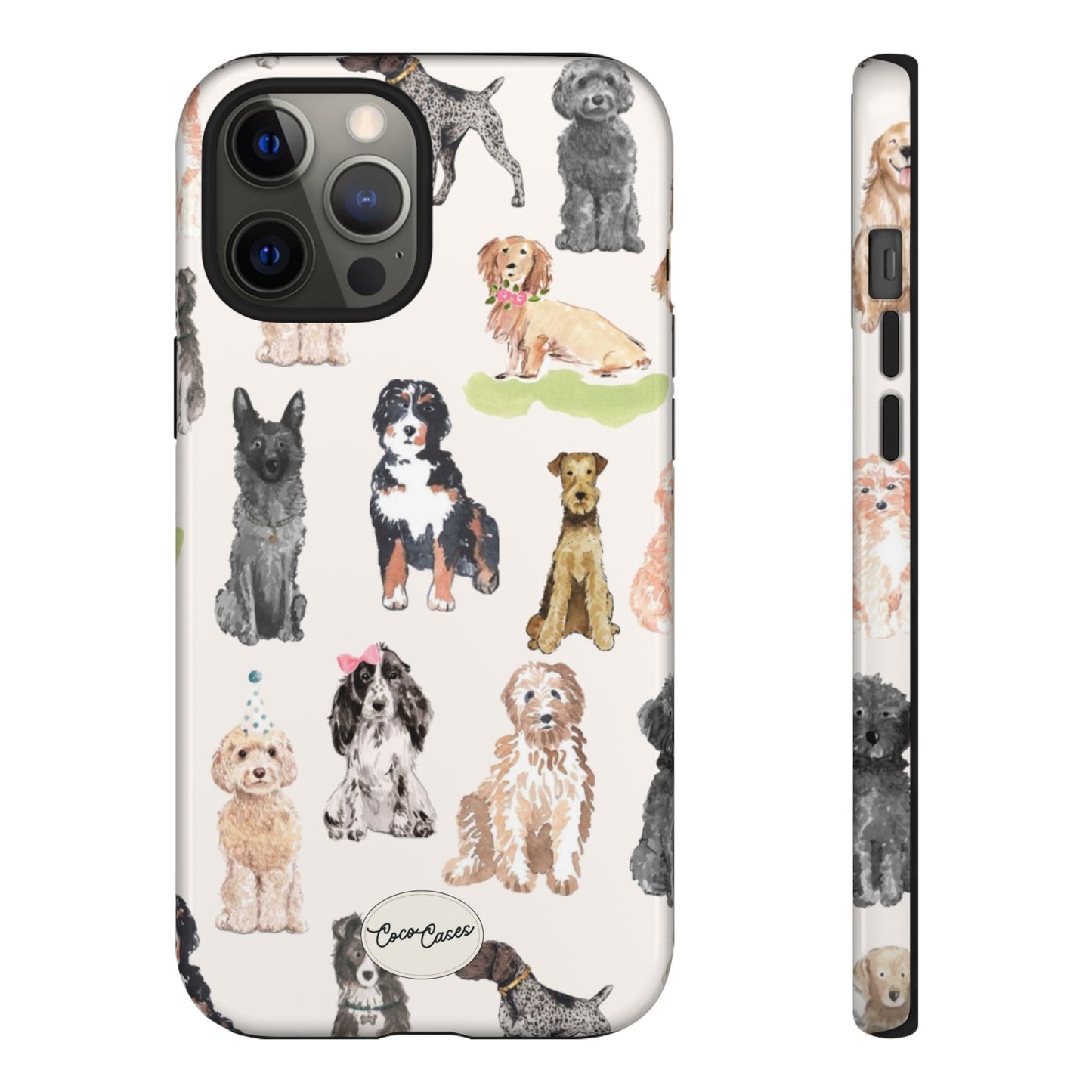 Puppy Party iPhone Case