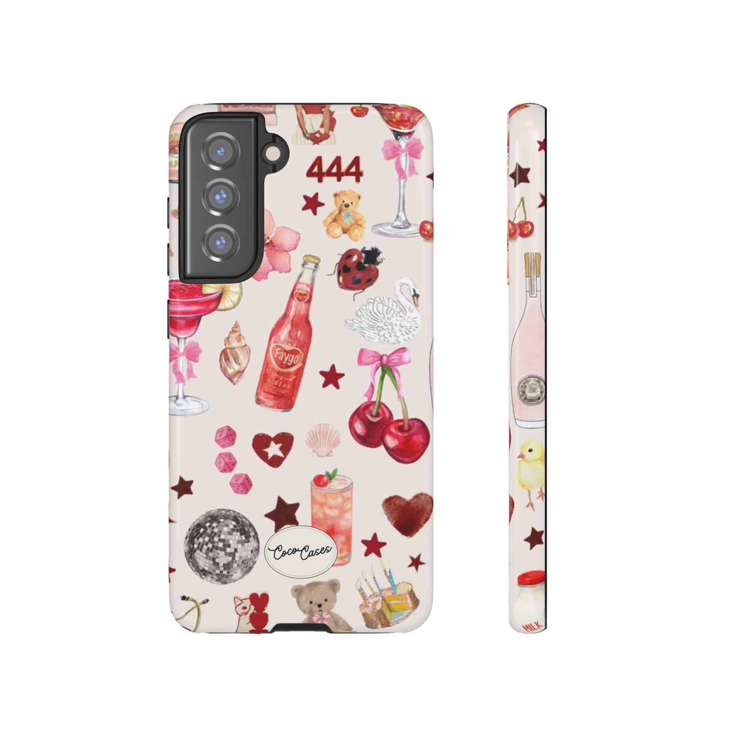 Pink Clutter Samsung Case