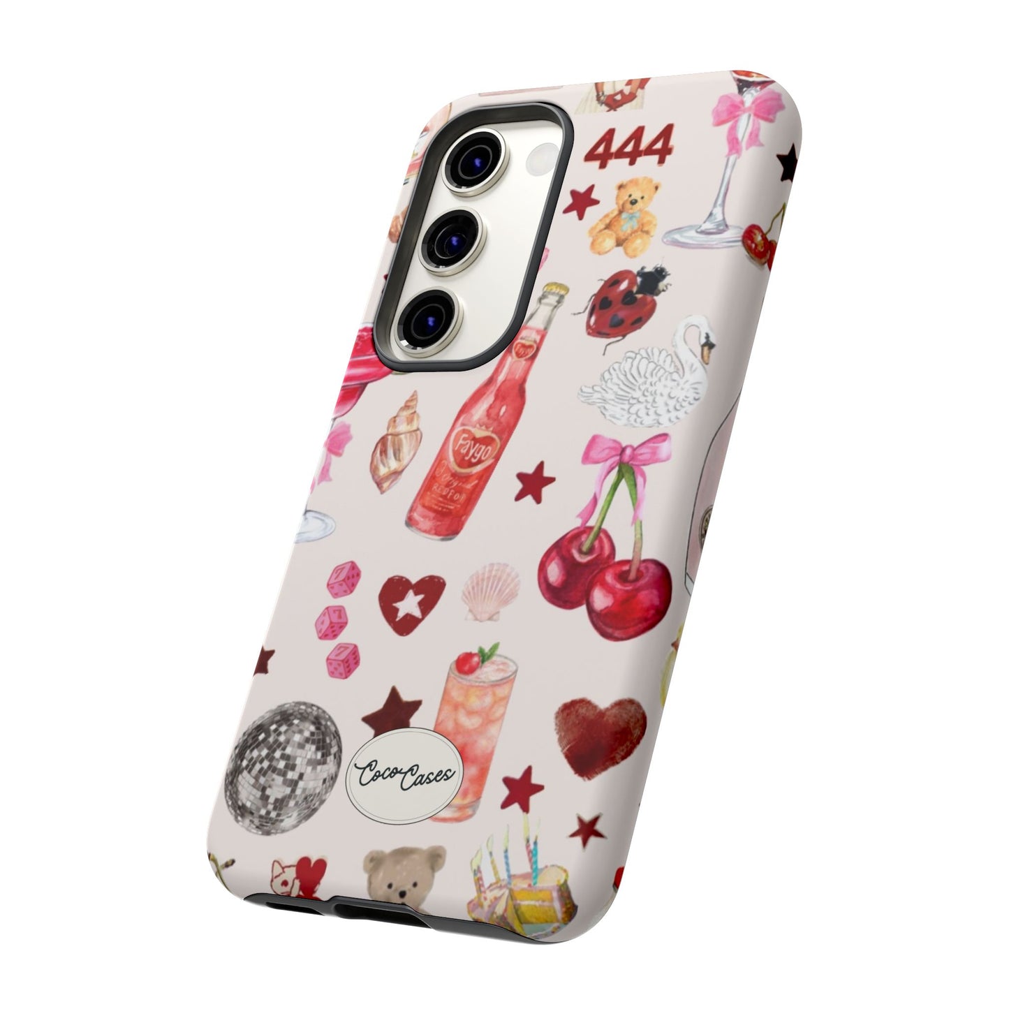 Pink Clutter Samsung Case