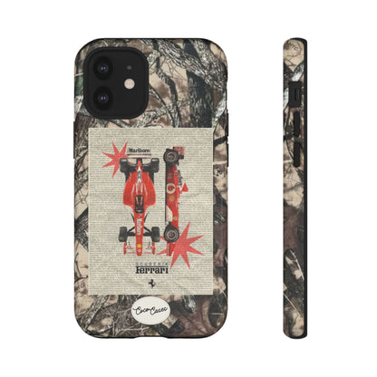 Camouflage Ferrari iPhone Case