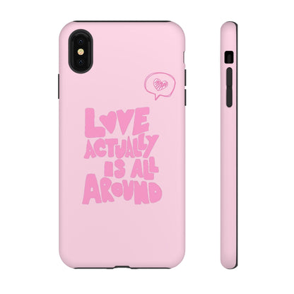 Love Actually Is iPhone Case