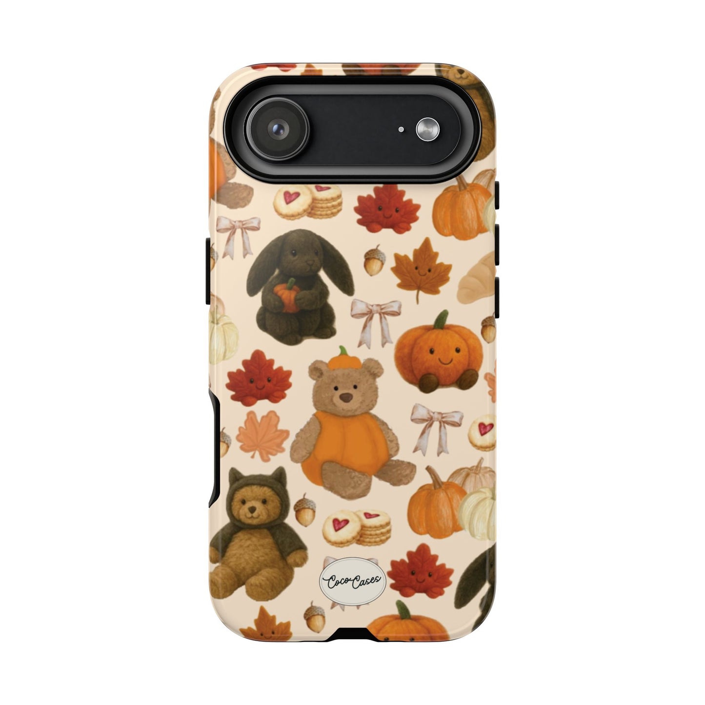 Autumn Teddies iPhone Case