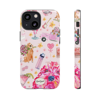 Dog Doodles iPhone Case